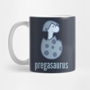 Pregasaurus Shirt - Baby Announcement Pregnancy Gift Mug